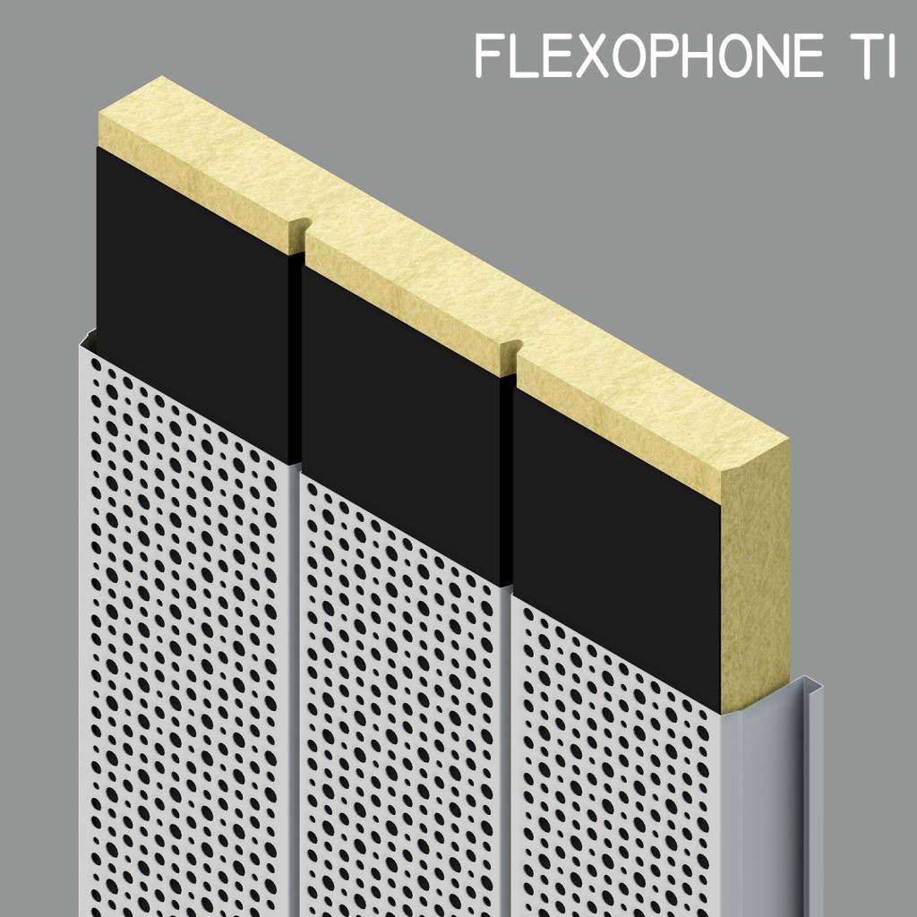 pannello fonoisolante e fonoassorbente FLEXOPHONE
